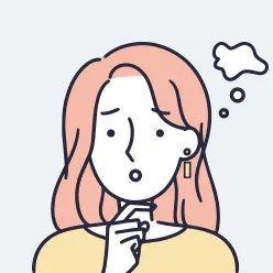 悩む人のイラスト3